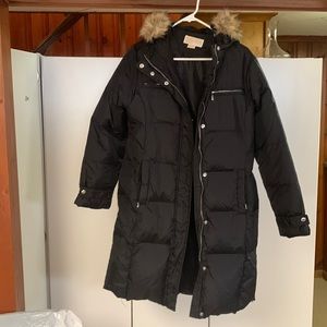 Women’s Michael Kors winter coat with fur hood